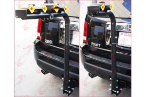 4 Bike Rack 2" Hitch Swing Down 4 Bicycles Rack Mount Bike Carrier Car Auto Suv